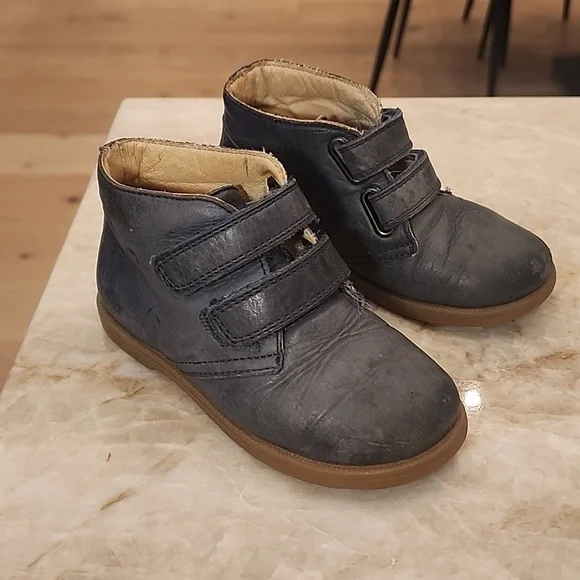 Falcatto leather boots toddler size 8 - Picture 1 of 3